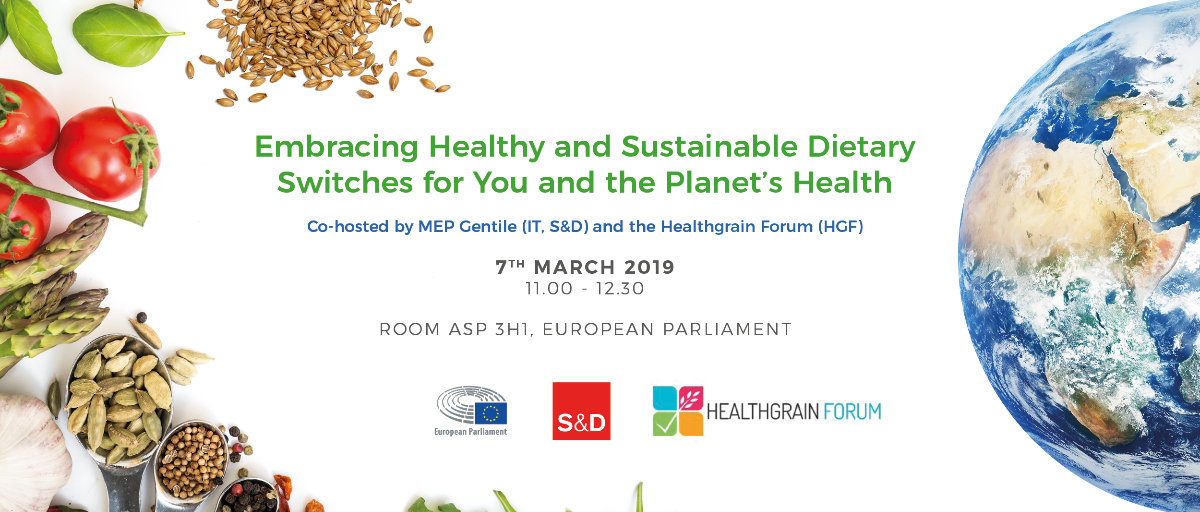 Healthy and Sustainable Diets Round Table | 07.03.2019 | European Parliament, Brussels